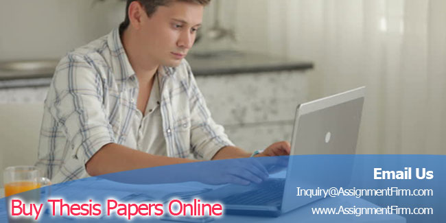 Buy Thesis Papers Online At Assignment Help Firm