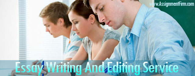 Essay Writing And Editing