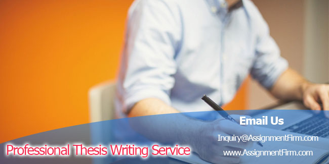 Professional Thesis Writing Service