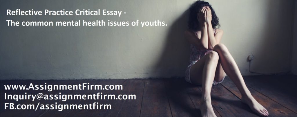 Reflective Practice Critical Essay - The common mental health issues of youths