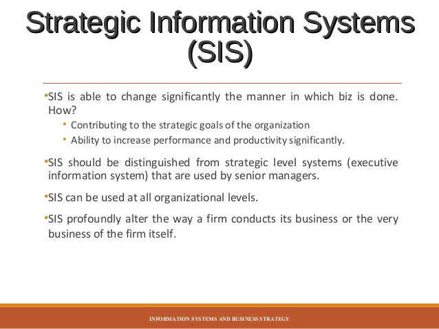 HI5019 STRATEGIC INFORMATION SYSTEMS T2 2017 Assignment 2 (Business Report) Group Assignment