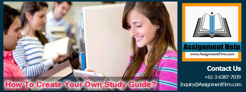 How To Create Your Own Study Guide