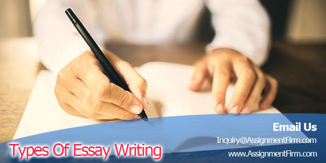 Types of essay writing styles