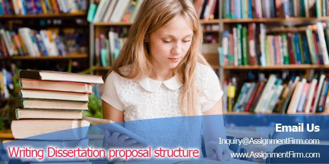 Writing Dissertation proposal structure topics