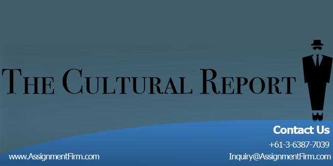 Cultural Report