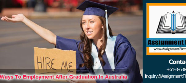 Employment After Graduation in Australia