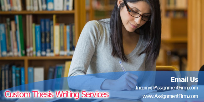 Custom Thesis Writing Services