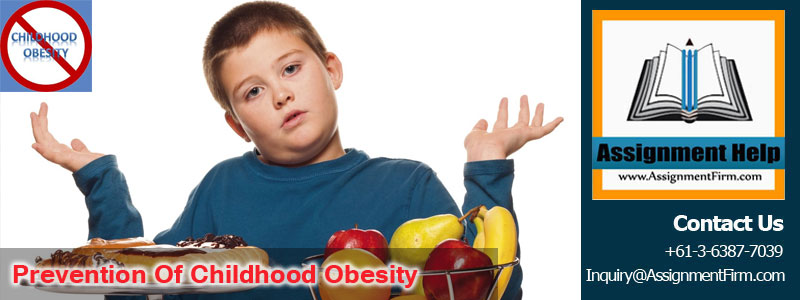 Excellent Report On Prevention of Childhood Obesity In Australia