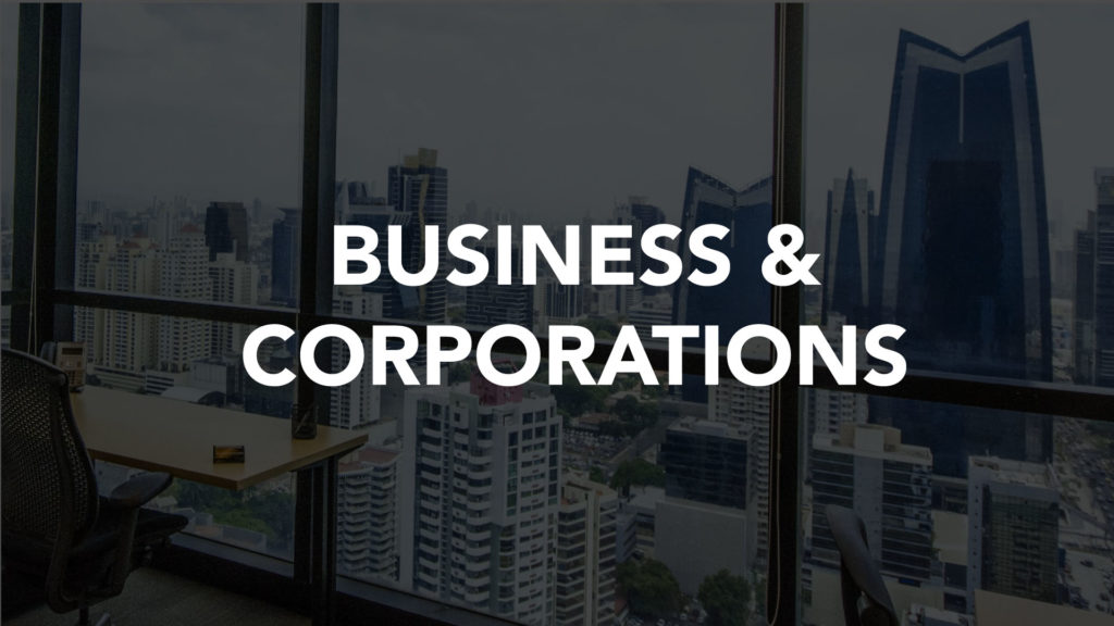 BUSL250 Business And Corporation Law