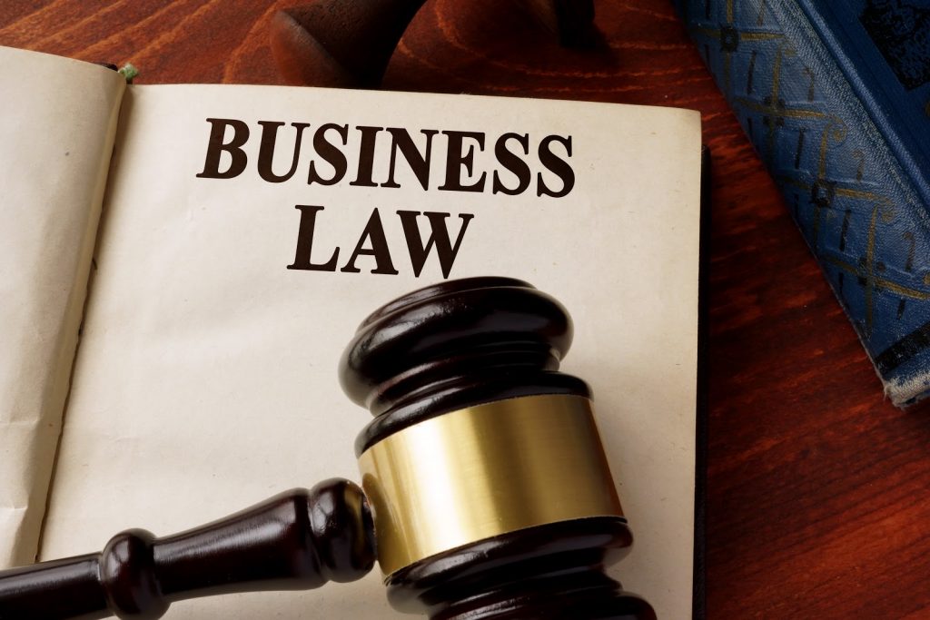 course work for business law