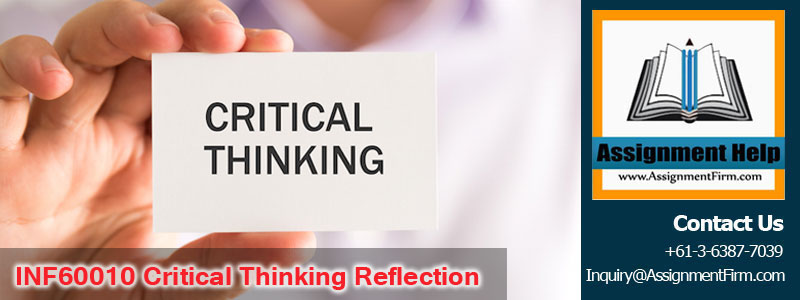 INF60010 Critical Thinking Reflection