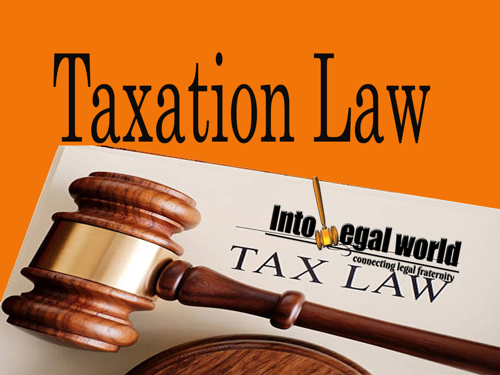 taxation law assignment topics