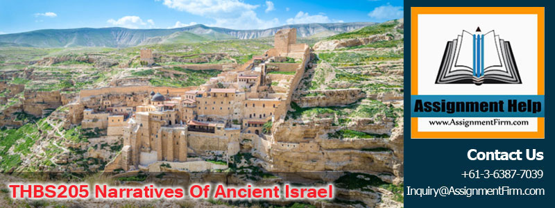 THBS205 Narratives of Ancient Israel