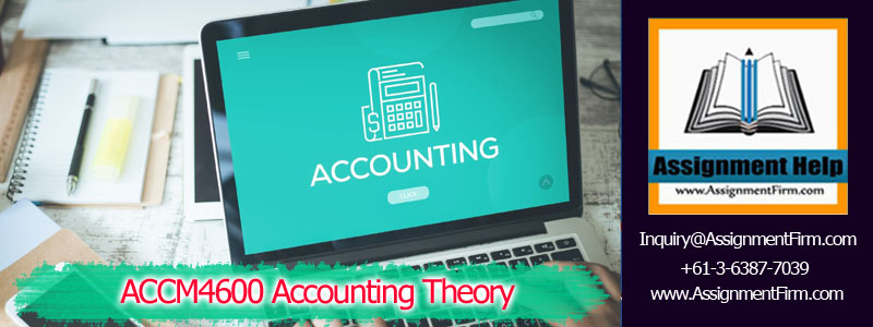 ACCM 4600 Accounting Theory