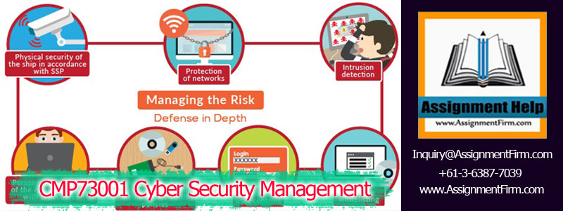 CMP73001 Cyber Security Management
