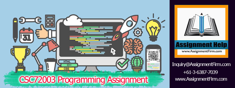 CSC72003 Programming Assignment