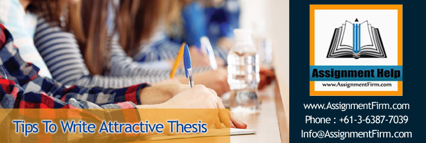 Tips On Writing Thesis