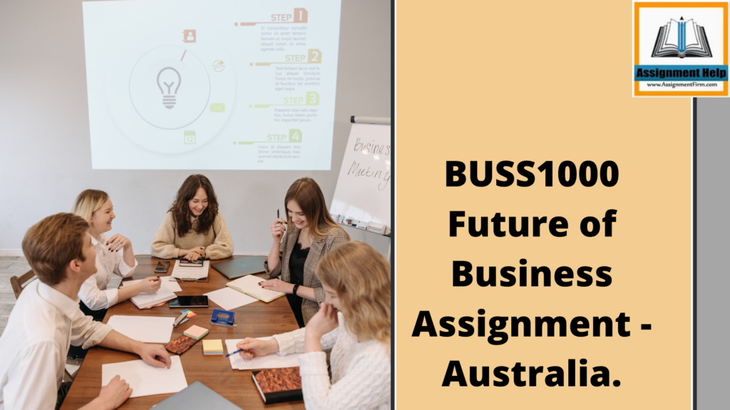 BUSS1000 Future of Business Assignment - Australia.