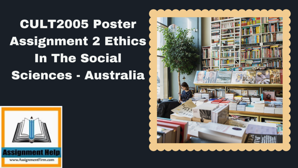 CULT2005 Poster Assignment 2 Ethics In The Social Sciences - Australia