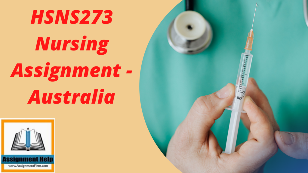 HSNS273 Nursing Assignment - Australia