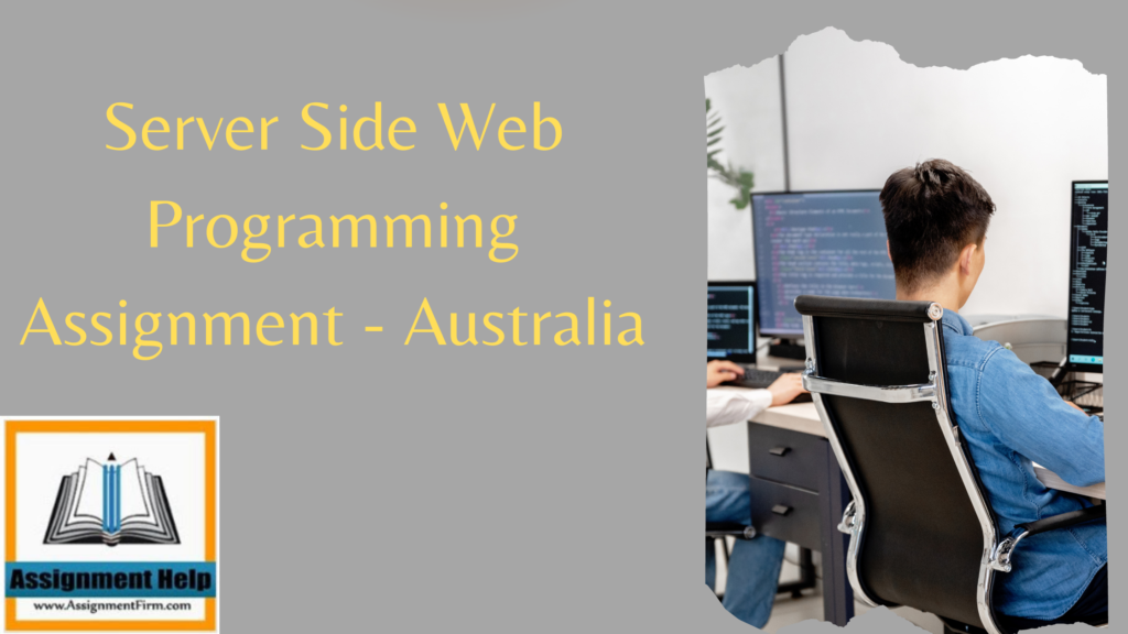 Server Side Web Programming Assignment - Australia