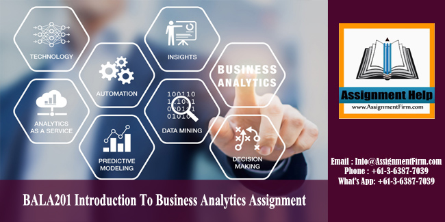 BALA201 Introduction To Business Analytics Assignment - Australia