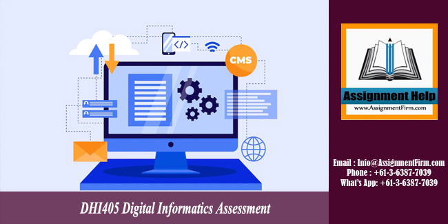 DHI405 Digital Informatics Assessment 3 - Australia.