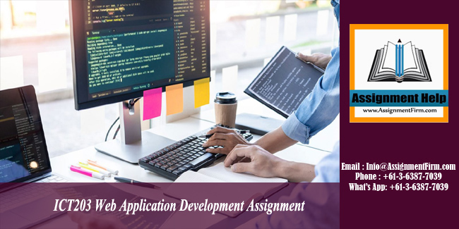 ICT203 Web Application Development Assignment - Australia.