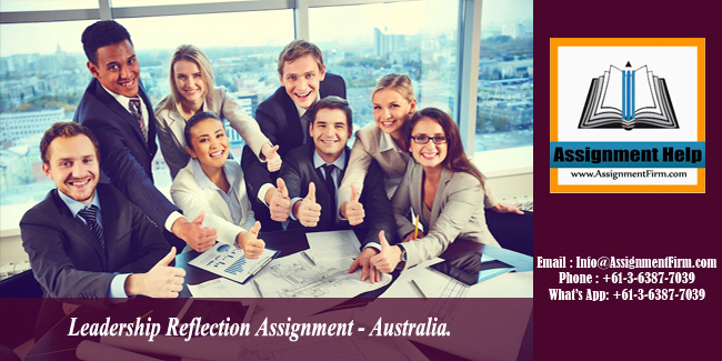 Leadership Reflection Assignment - Australia.