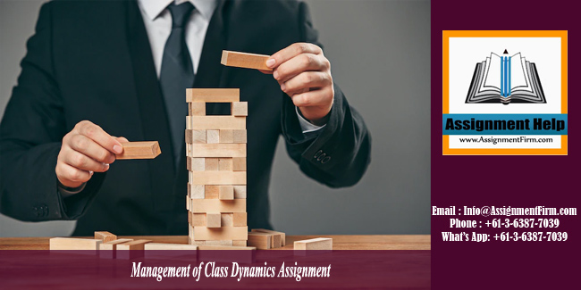 Management of Class Dynamics Assignment - Australia