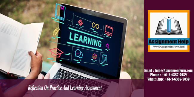 Reflection On Practice And Learning Assessment – Australia.