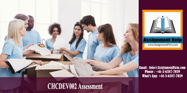 CHCDEV002 Assessment - Australia
