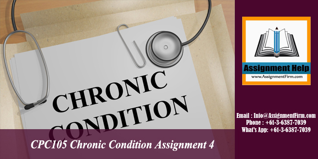CPC105 Chronic Condition Assignment 4 - Australia