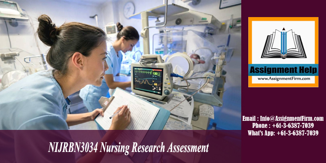 NIJRBN3034 Nursing Research Assessment - Australia