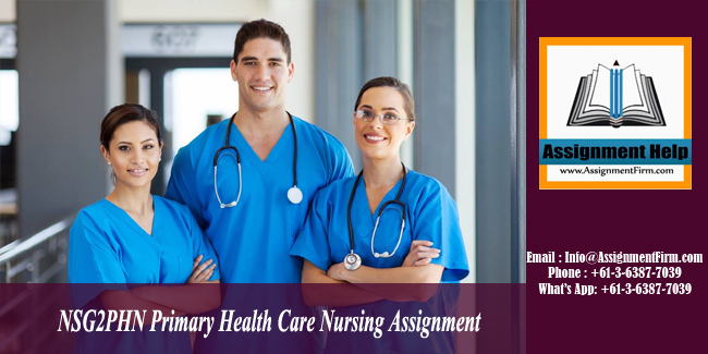 NSG2PHN Primary Health Care Nursing Assignment - Australia
