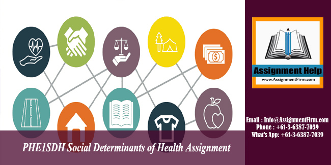 PHE1SDH Social Determinants of Health Assignment - Australia
