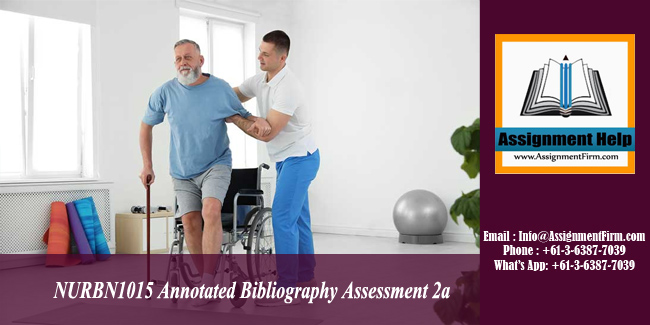 NURBN1015 Annotated Bibliography Assessment 2a - Australia