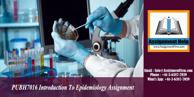 PUBH7016 Introduction To Epidemiology Assignment - Australia.
