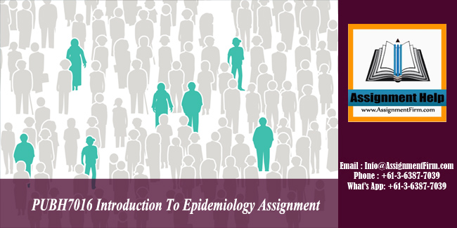 PUBH7016 Introduction To Epidemiology Assignment - Australia.