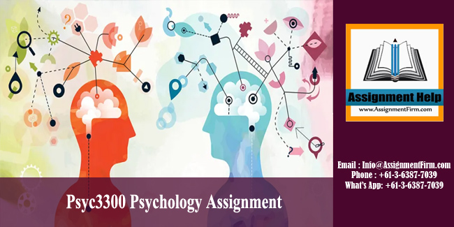 Psyc3300 Psychology Assignment - Australia